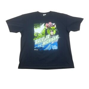 Chase Authentics NASCAR Dale Earnhardt Jr Michigan Win 2012 Black Tee Mens 2XL